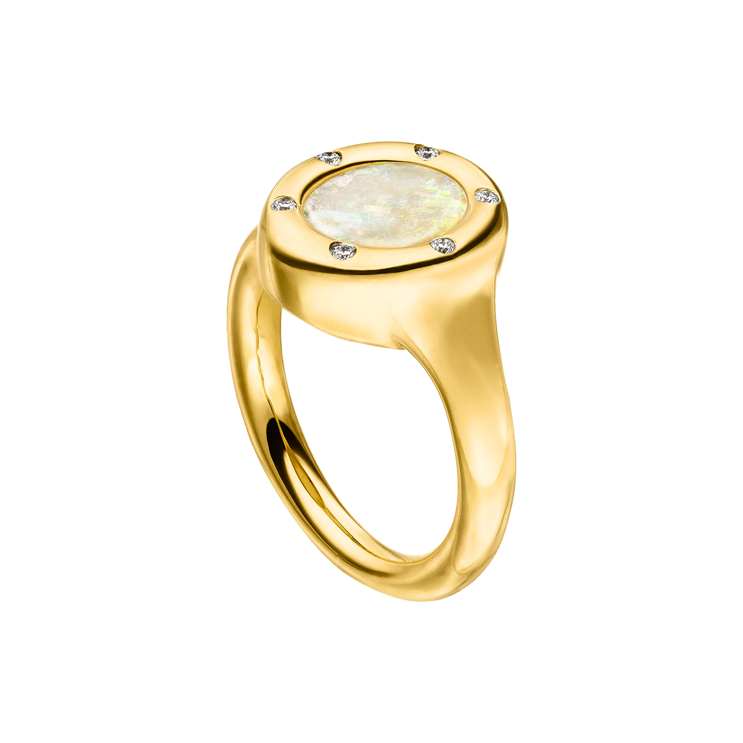 Nina Kastens Subway Ring Opal Bis zu 65% Rabatt