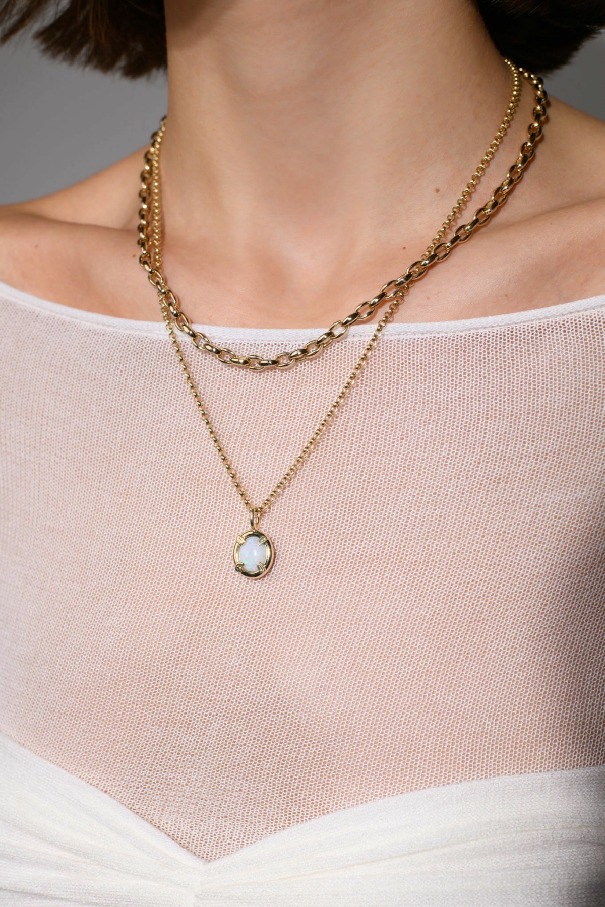 Nina Kastens GOOD Pendant Opal Speichern exportieren