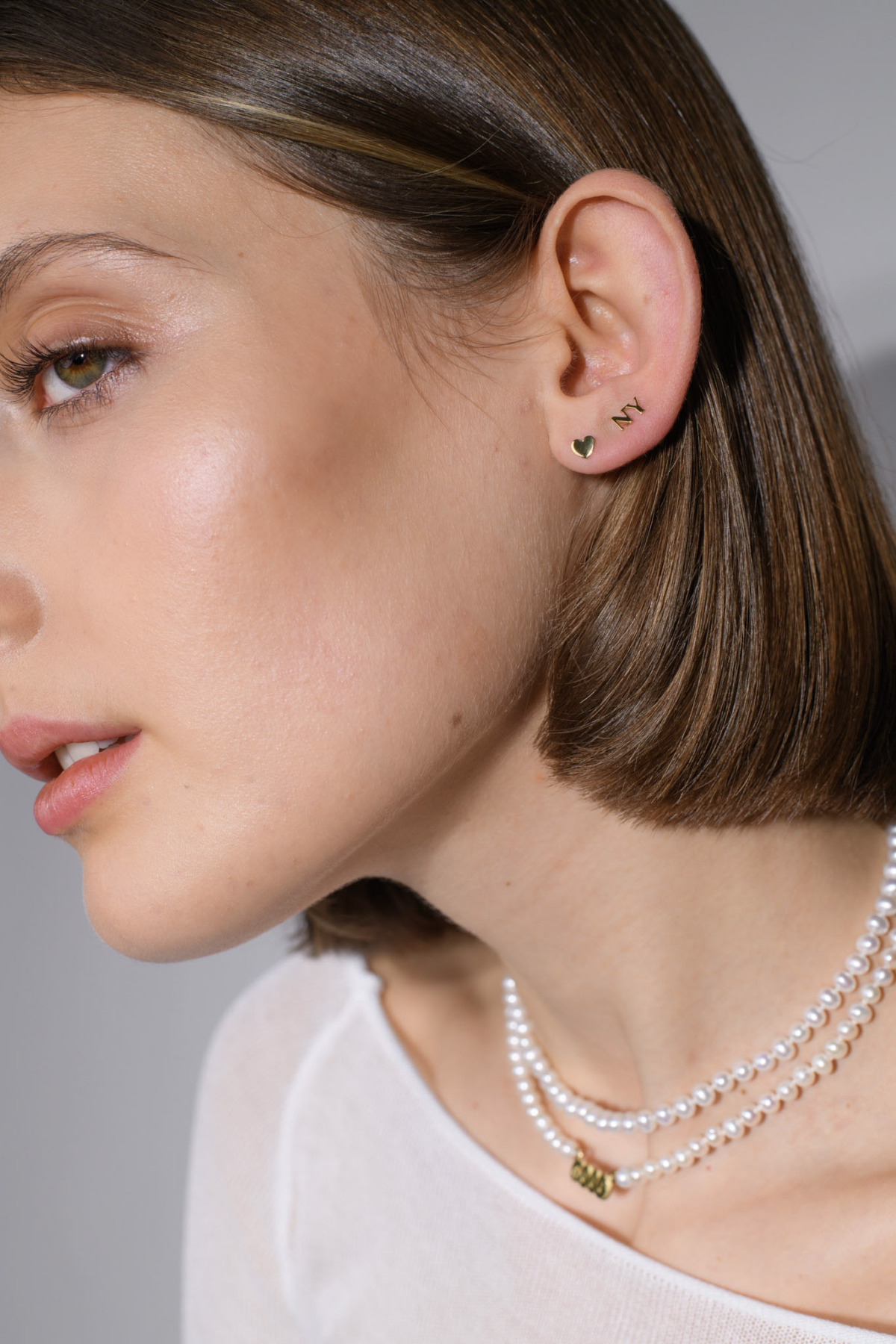 Nina Kastens Heart Stud Outlet