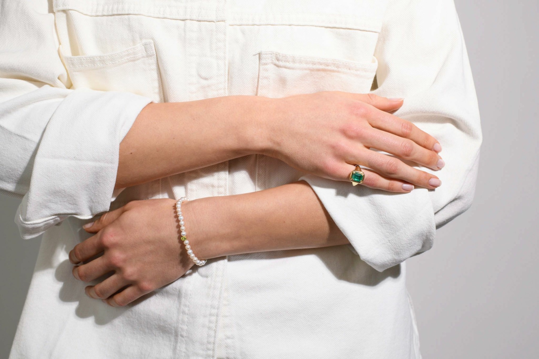 Nina Kastens Nice Day Pearl Bracelet Pink Kostenloser Versand