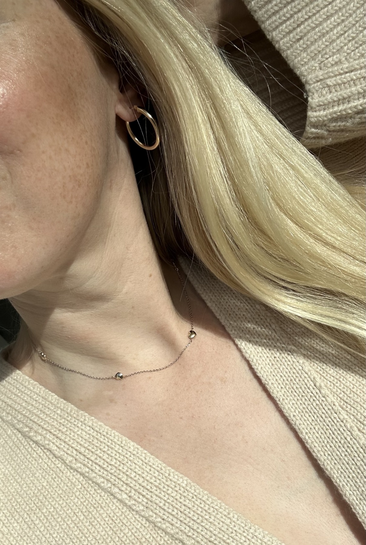 Nina Kastens Bicolor Heart Choker Sonderangebot