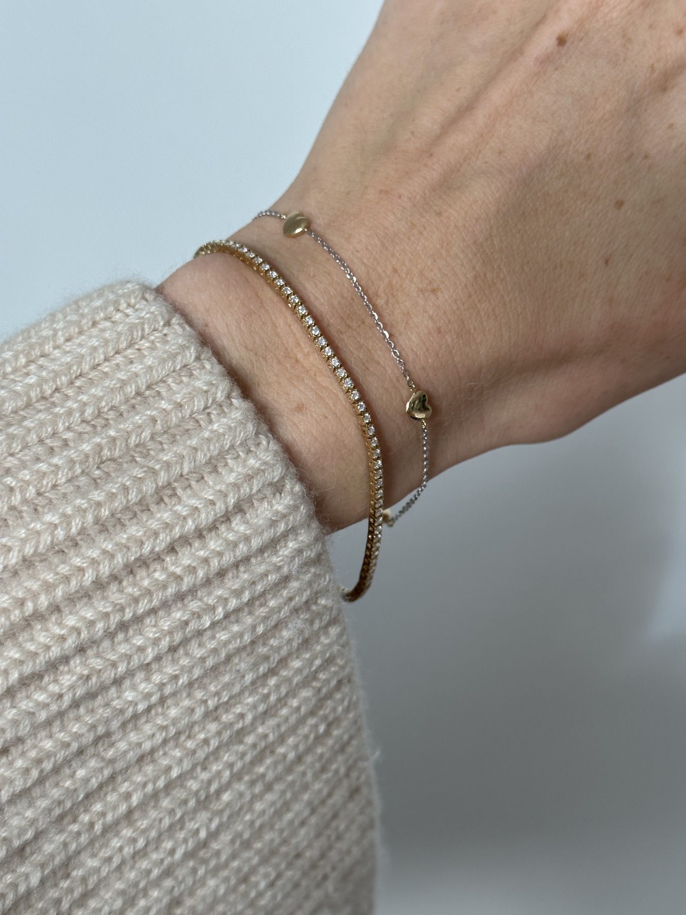 Nina Kastens Bicolor Heart Bracelet Rabatt