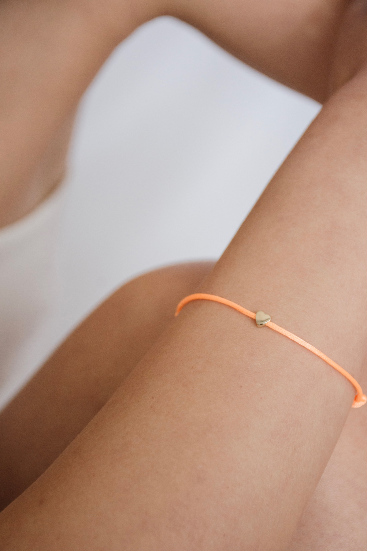 Nina Kastens Heart Bracelet Orange Osterangebot