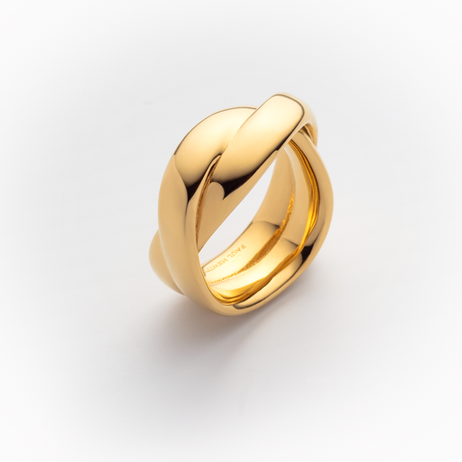 Paul Hewitt Waves Duo Ring Gold Begrenzt auf 3 Tage
