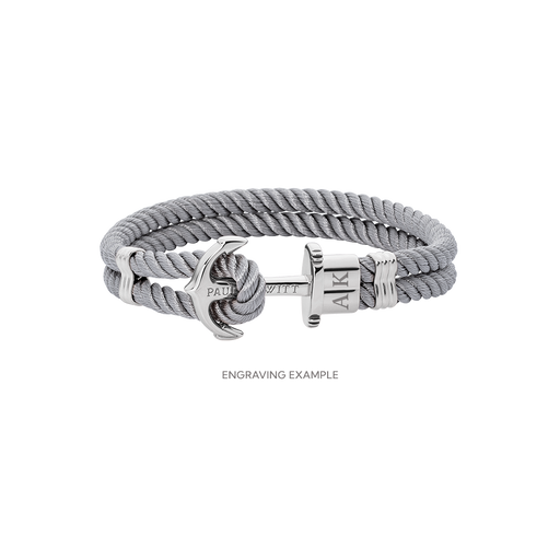 Paul Hewitt PHREP Armband Silber Grau Jubiläumsangebot