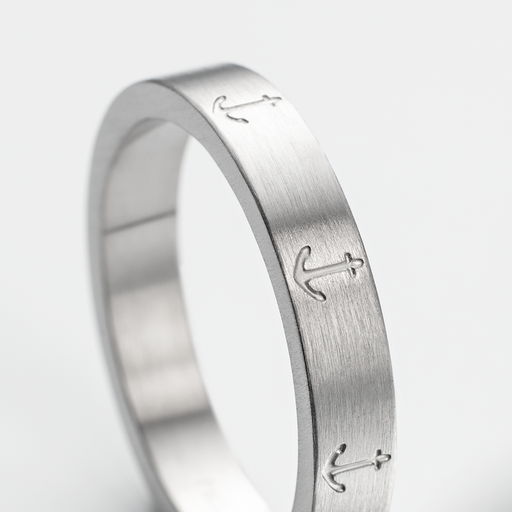 Paul Hewitt Men's Anchor Ring Silber Bestseller