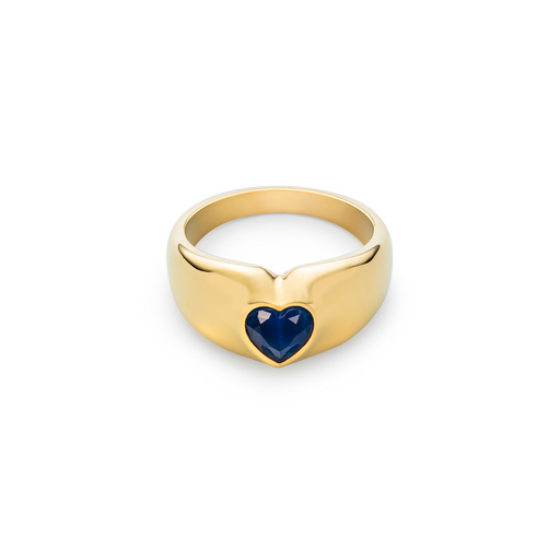 Paul Hewitt Bold Heart Ring Gold Saisonale Angebote