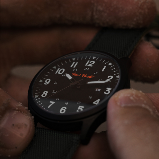 Paul Hewitt Captain's Field Watch Midnight black Letzte 3 Tage