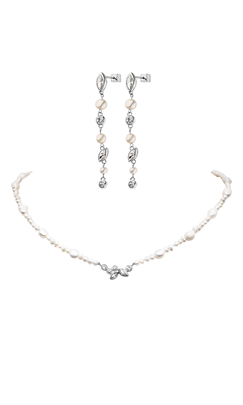 Paul Valentine Adorn Necklace & Earrings Set Outlet