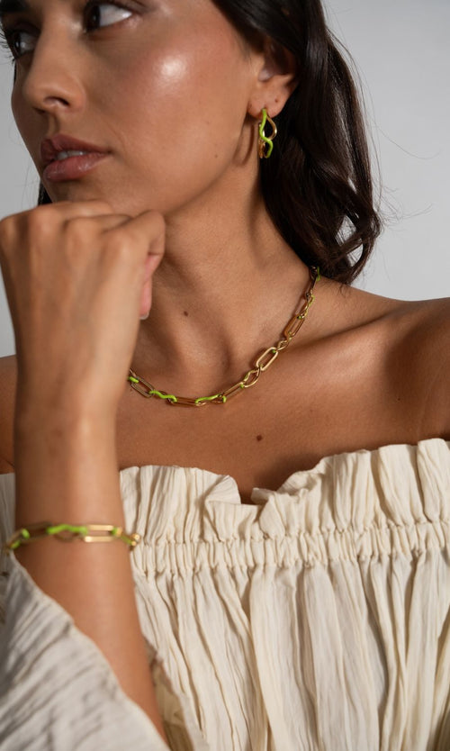 Paul Valentine Wave Rush Enamel Necklace Fabrikpreis