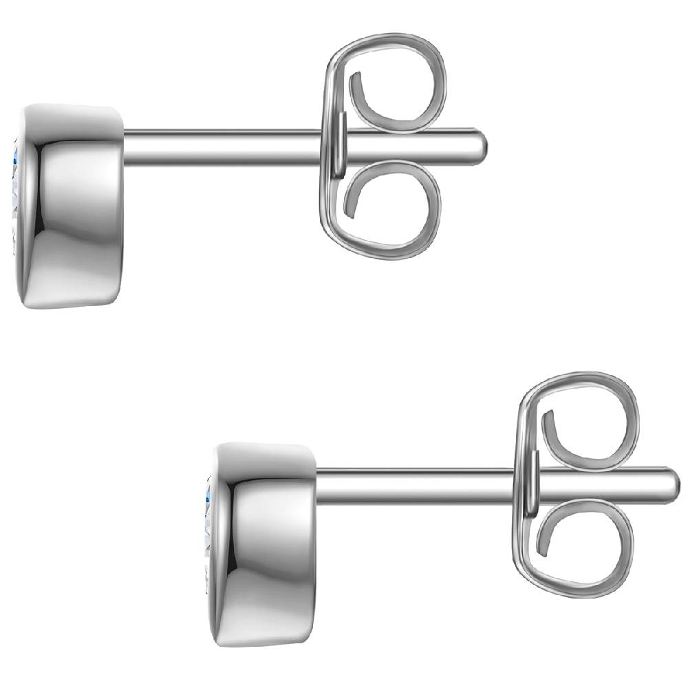 Rafaela Donata Ohrstecker Sterling Silber Zirkonia weiß Letzte 2 Tage