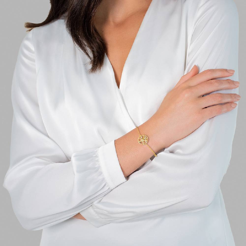 Rafaela Donata Armband Sterling Silber gelbgold Zirkonia weiß Clearance-Verkauf