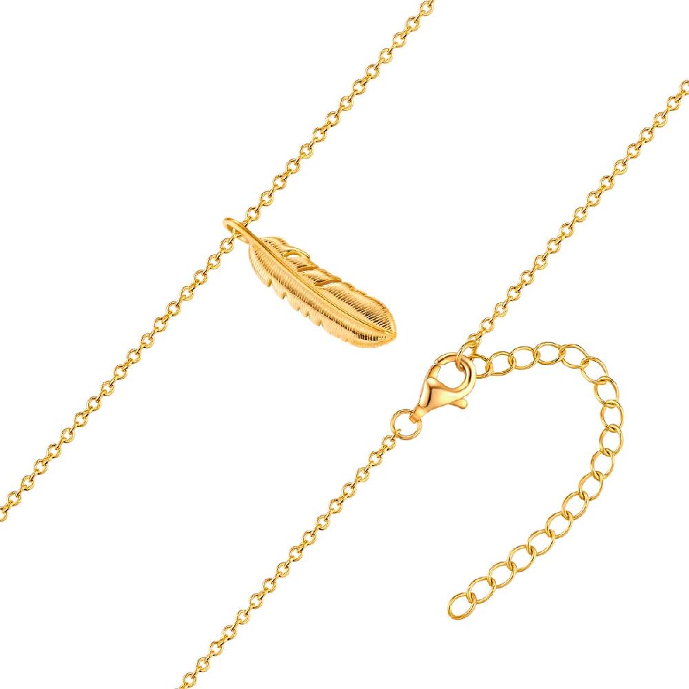 Rafaela Donata Kette mit Anhänger Sterling Silber gelbgold Exklusive Angebote