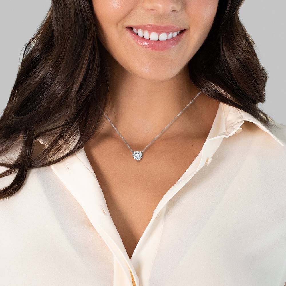 Rafaela Donata Kette mit Anhänger Sterling Silber Zirkonia weiß Osterangebot