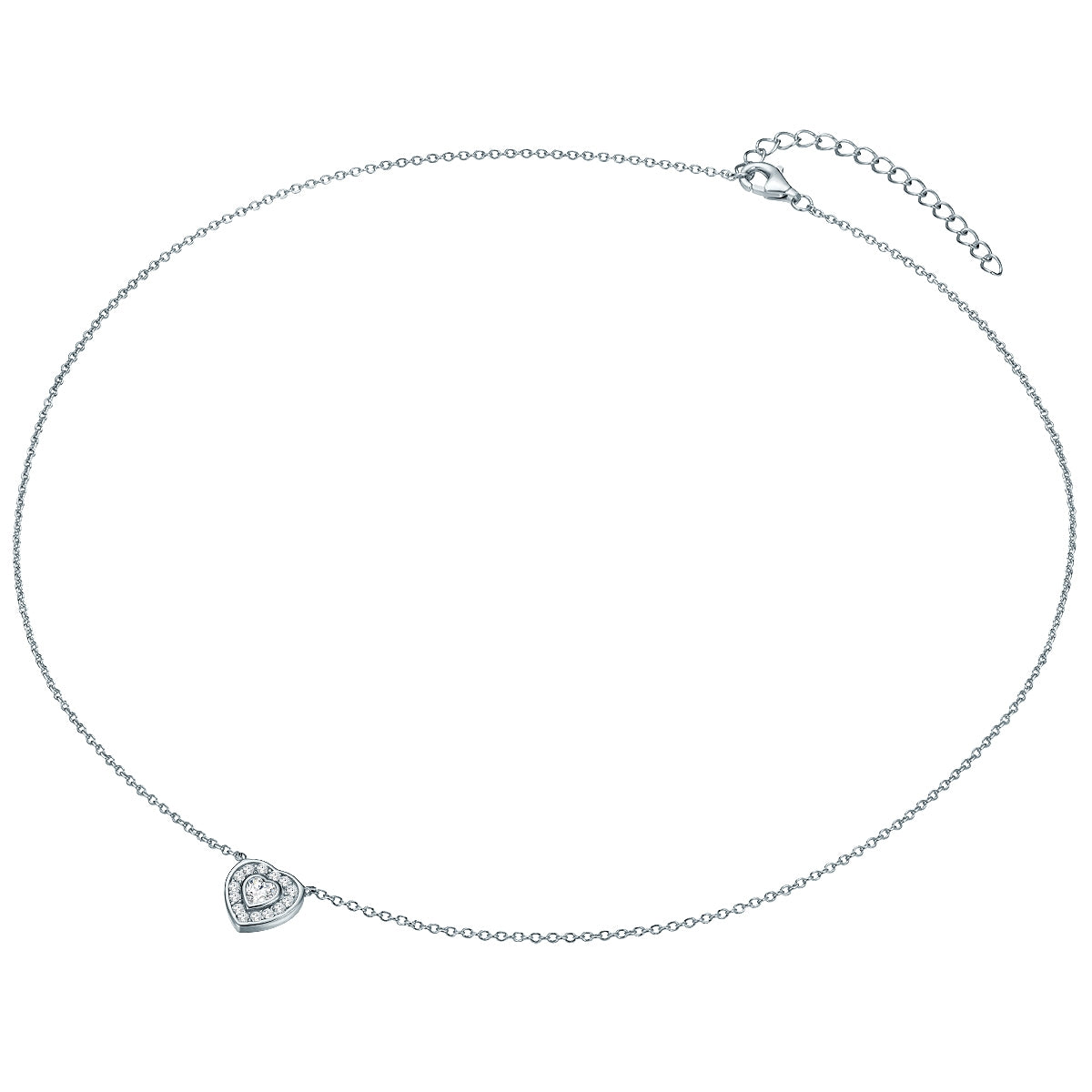 Rafaela Donata Kette mit Anhänger Sterling Silber Zirkonia weiß Osterangebot