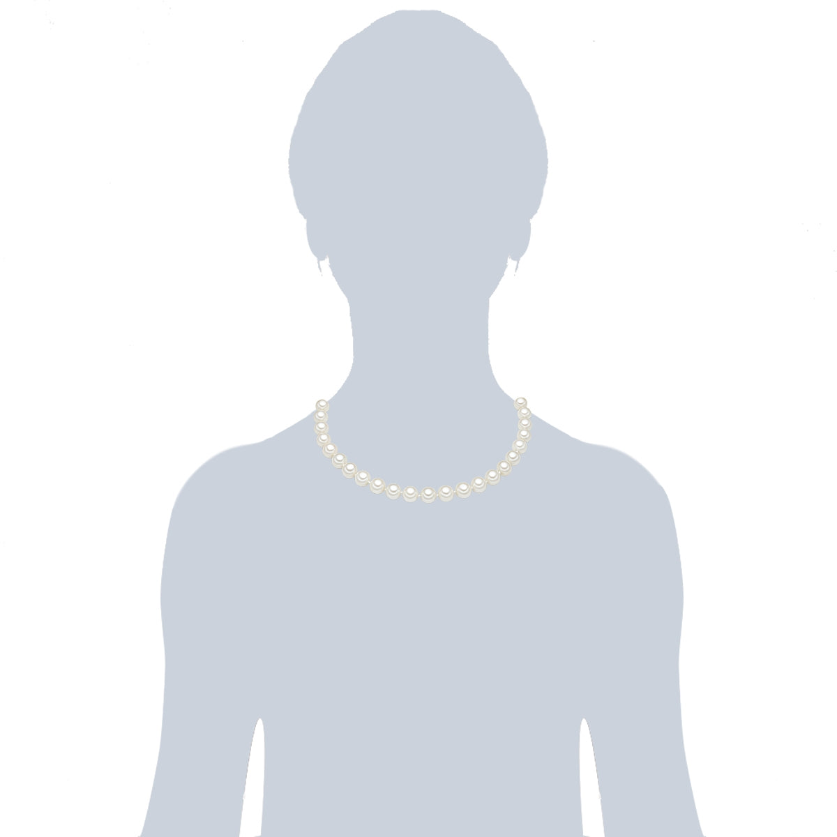 Rafaela Donata Kette Sterling Silber Muschelkernperle weiß Valentinstagsangebot