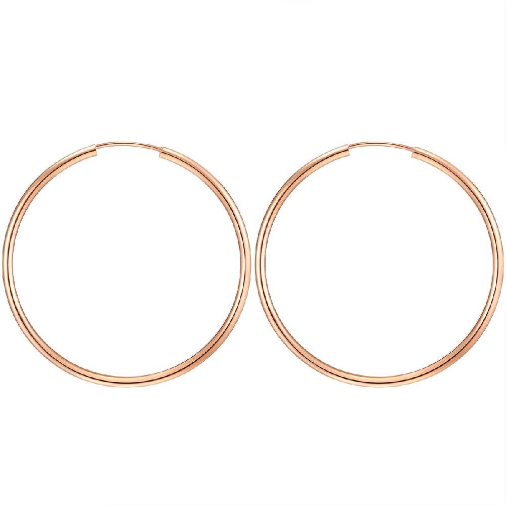 Rafaela Donata Creolen Sterling Silber roségold Fabrikladen