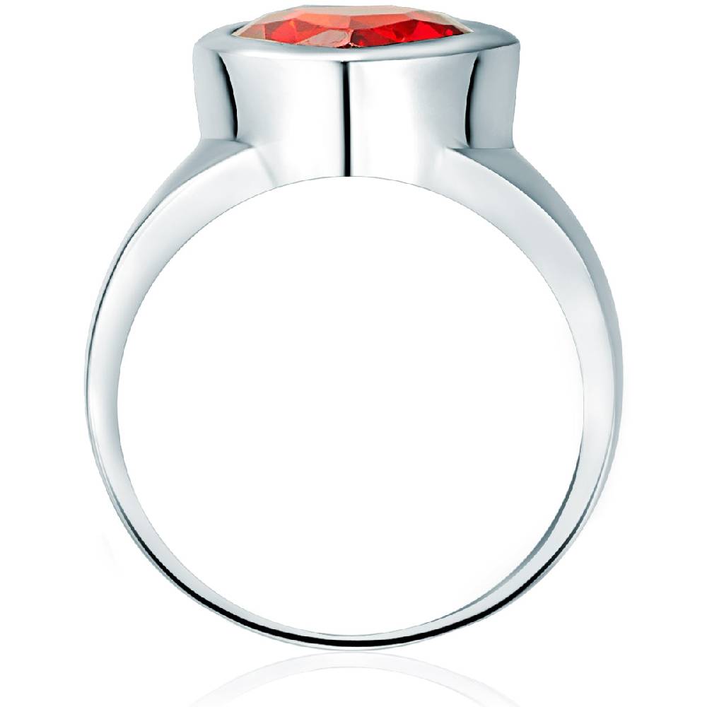 Rafaela Donata Ring Sterling Silber Zirkonia rot Rabatte dieses Monats