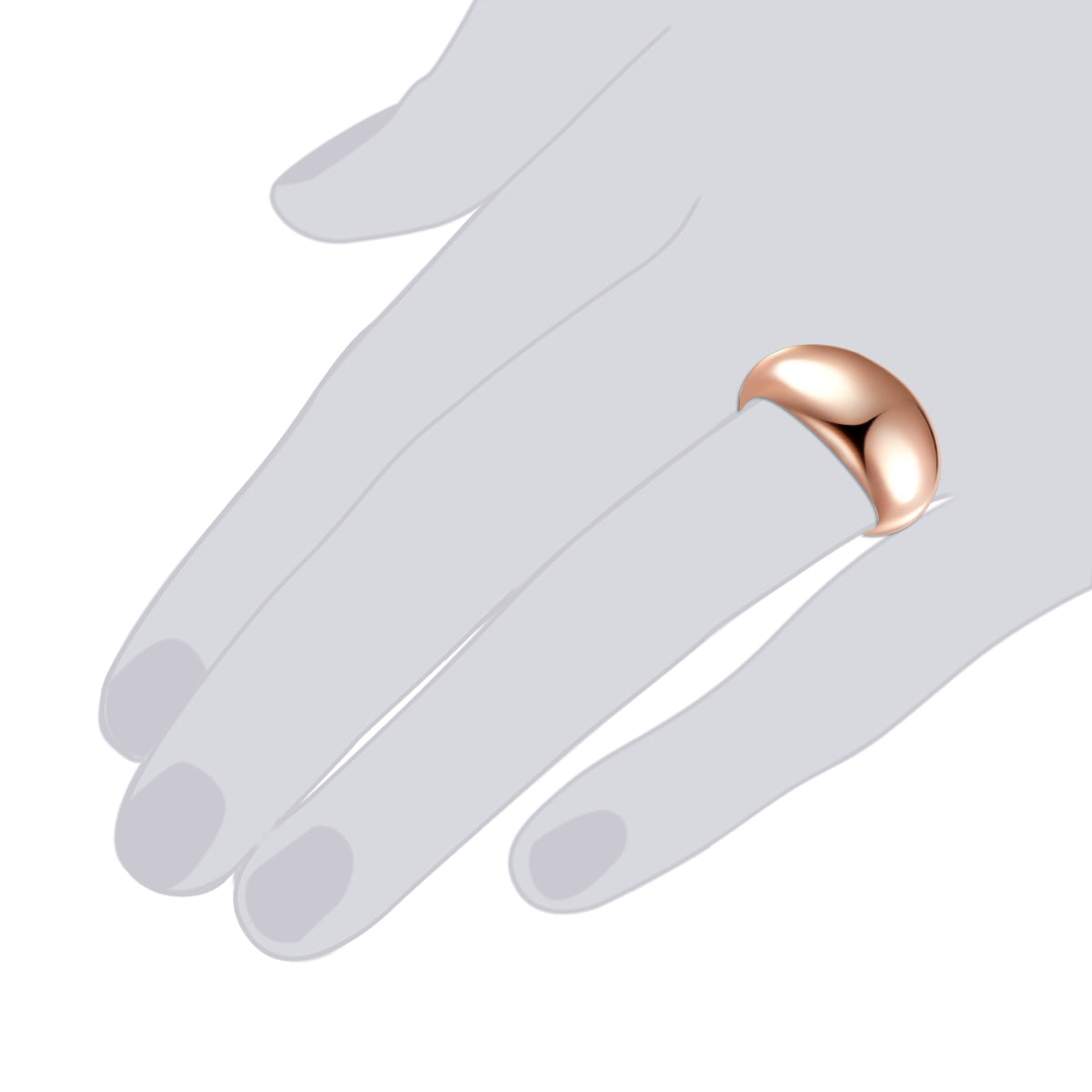 Rafaela Donata Ring Sterling Silber bi-Color Fabrikpreis