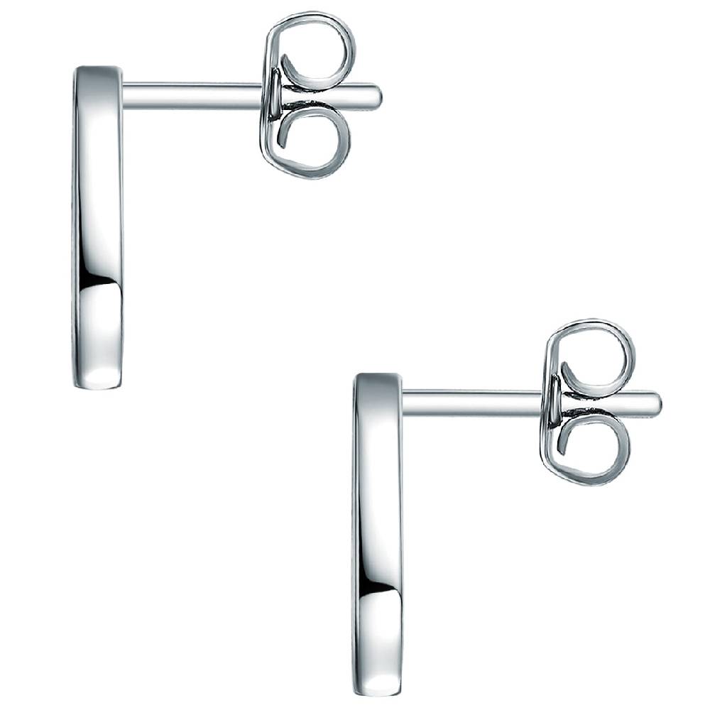Rafaela Donata Ohrstecker Sterling Silber verziert mit Kristallen von Swarovski® weiß Neueste Mode