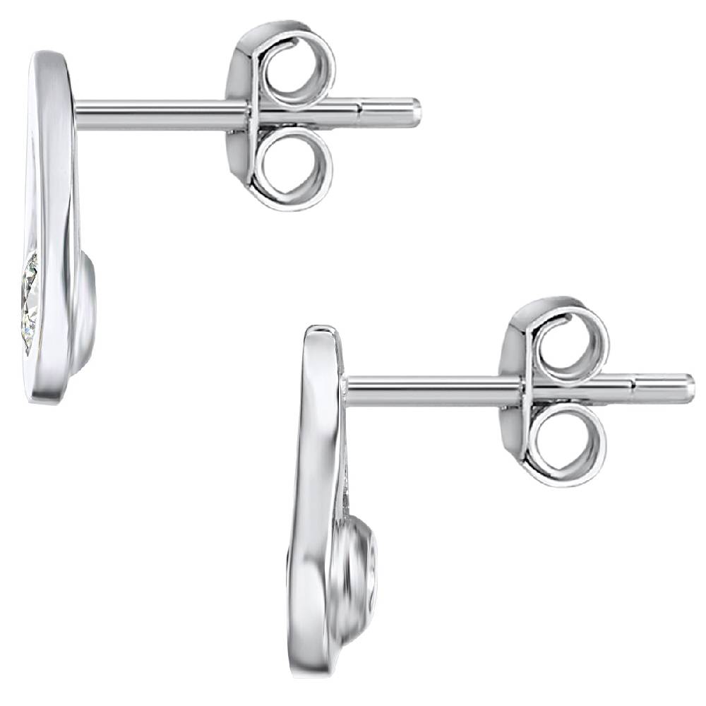 Rafaela Donata Ohrstecker Sterling Silber Zirkonia weiß Sonderangebote