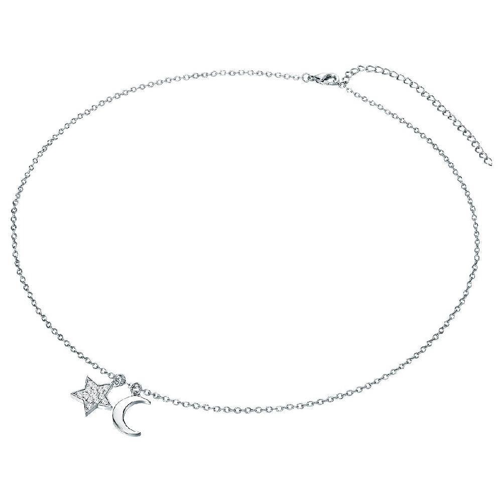 Rafaela Donata Kette mit Anhänger Sterling Silber verziert mit Kristallen von Swarovski® weiß Vierteljährliche Förderung