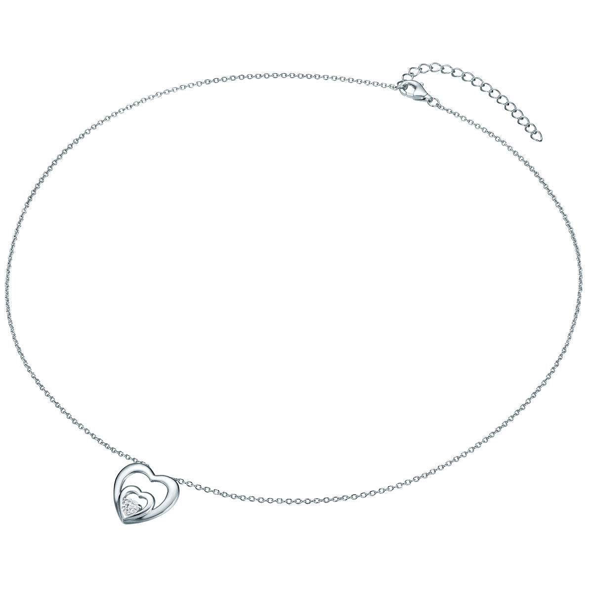 Rafaela Donata Kette mit Anhänger Sterling Silber Zirkonia weiß Bis zu 55% Rabatt