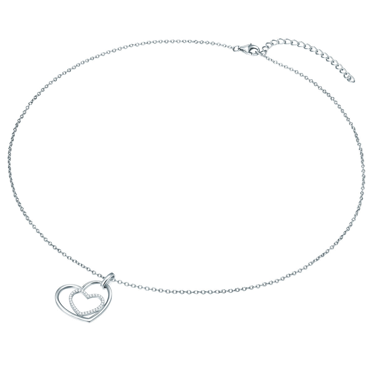 Rafaela Donata Kette mit Anhänger Sterling Silber Zirkonia weiß Outlet