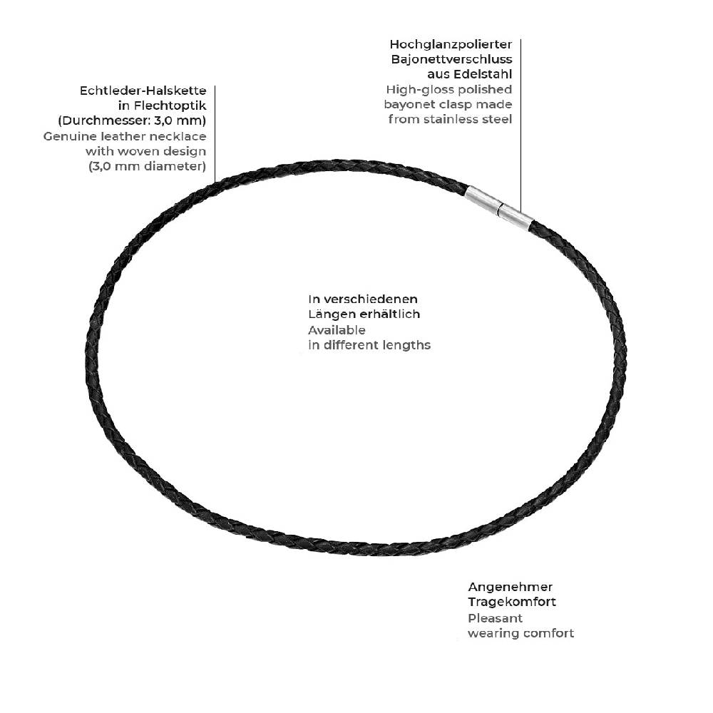 Rafaela Donata Kette schwarz Schlussverkauf