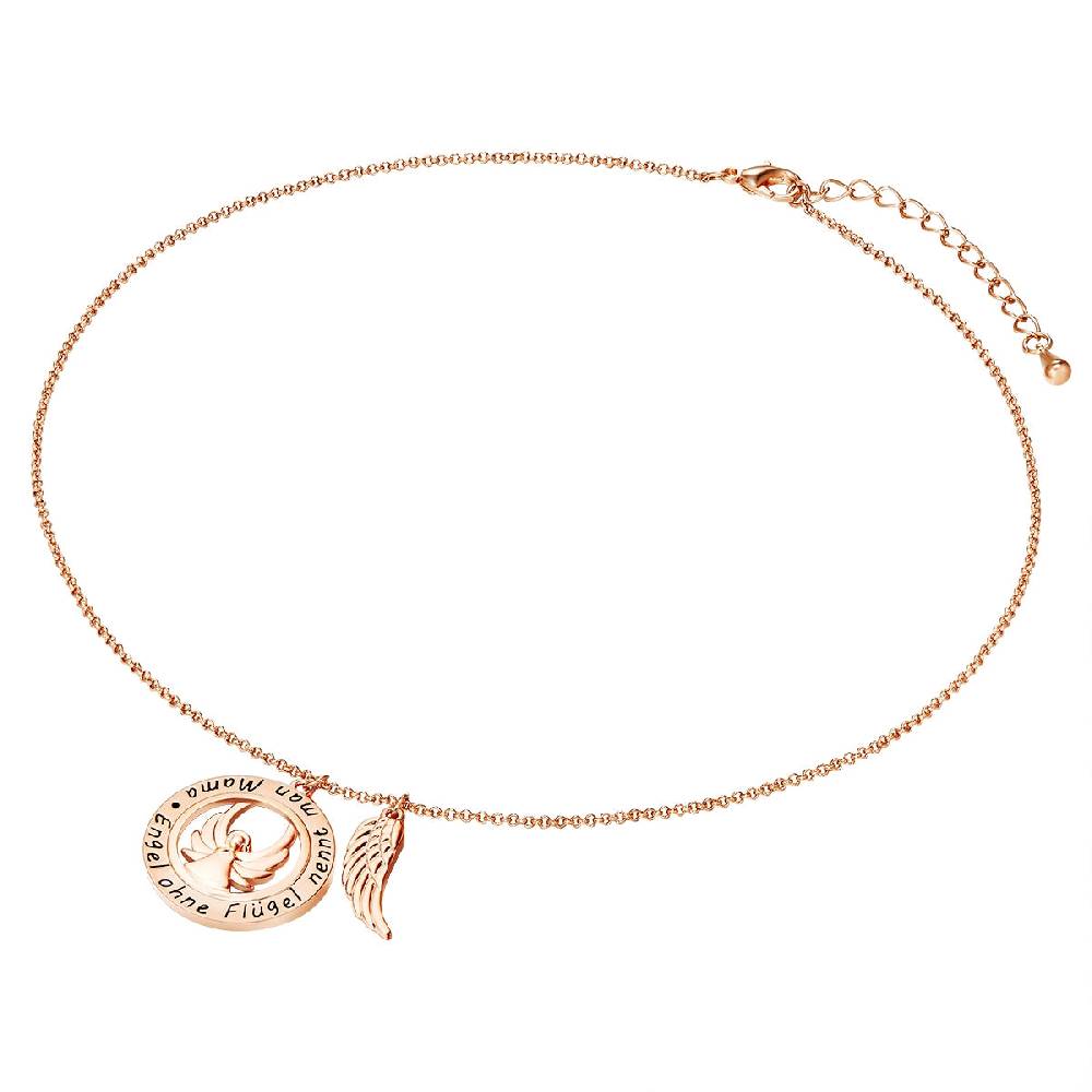 Rafaela Donata Kette mit Anhänger rosévergoldet Begrenztes Angebot