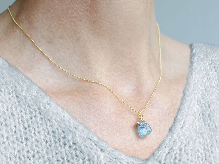 Renna Deluxe GEBURTSSTEIN Kette Gold Riesige Ersparnisse