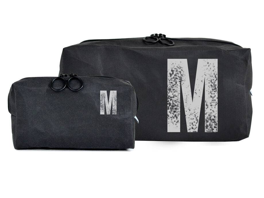 Renna Deluxe Waschtasche für den Mann, mit Monogramm Im Verkauf