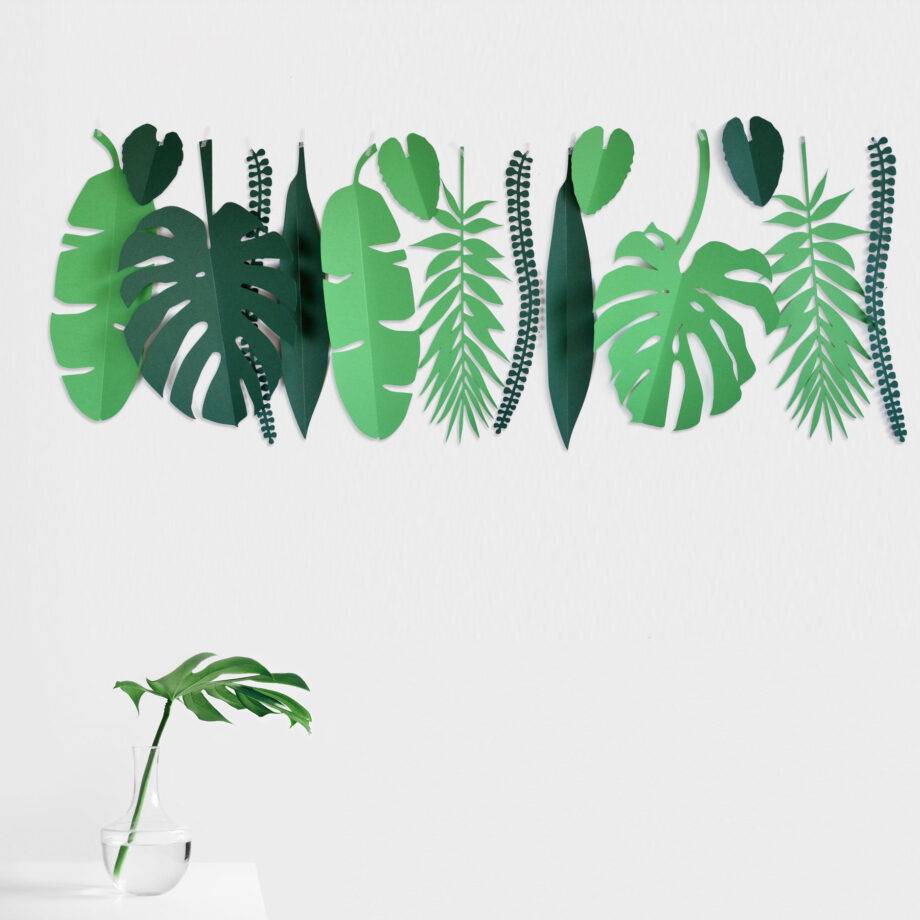 Renna Deluxe Monstera, Palme, TROPEN Wanddekoration Hotsell