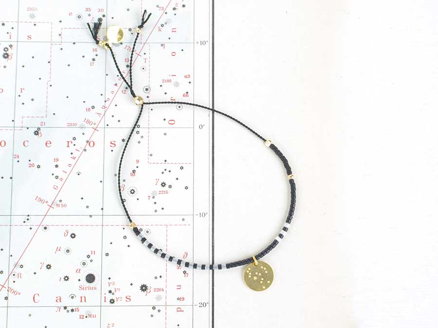 Renna Deluxe STERNZEICHEN Armband Gold Flash Sale