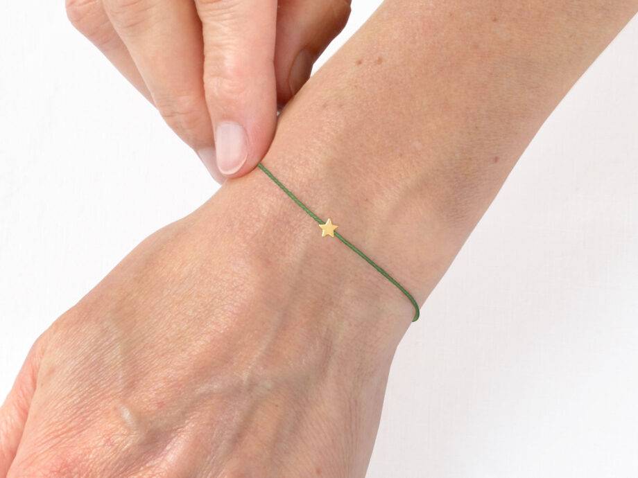 Renna Deluxe MAKE A WISH – STERN Armband in SILBER Begrenztes Angebot