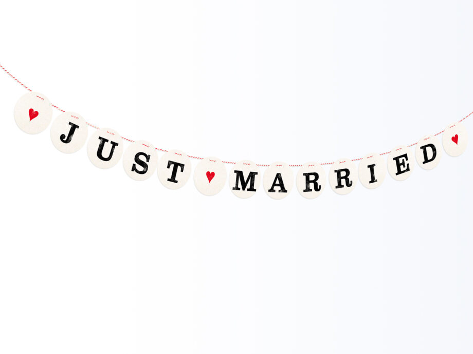 Renna Deluxe Just Married Hochzeitsgirlande Exklusive Angebote