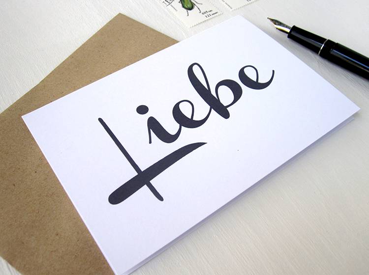 Renna Deluxe LIEBE // Klappkarte Neuheiten