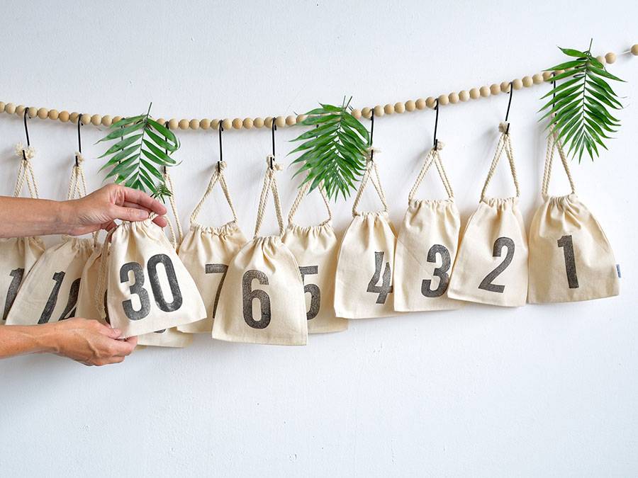 Renna Deluxe Nachhaltiger Ramadan Kalender aus Bio-Baumwolle Speichern exportieren