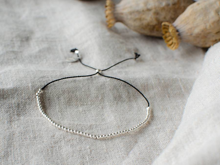 Renna Deluxe Armband Silber 2mm Im Verkauf