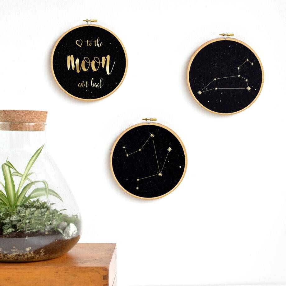 Renna Deluxe I love you to the moon and back! Gold Druck Rabatte dieses Monats