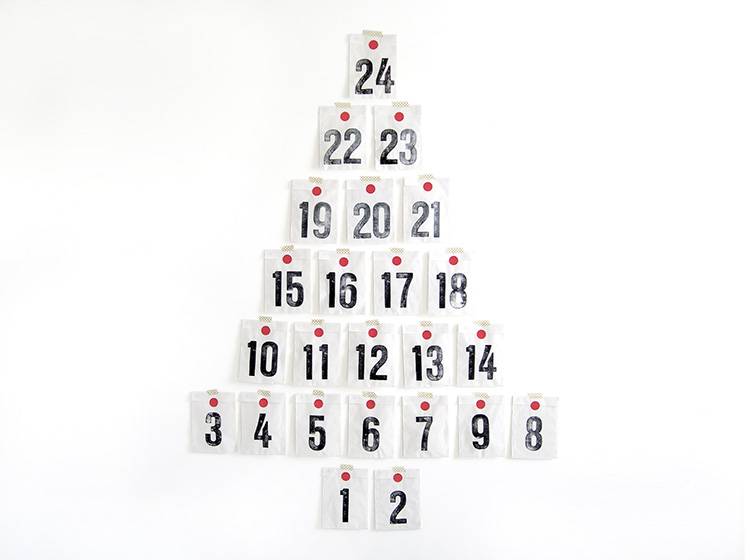 Renna Deluxe Adventskalender zum Selbstfüllen Lagerräumung