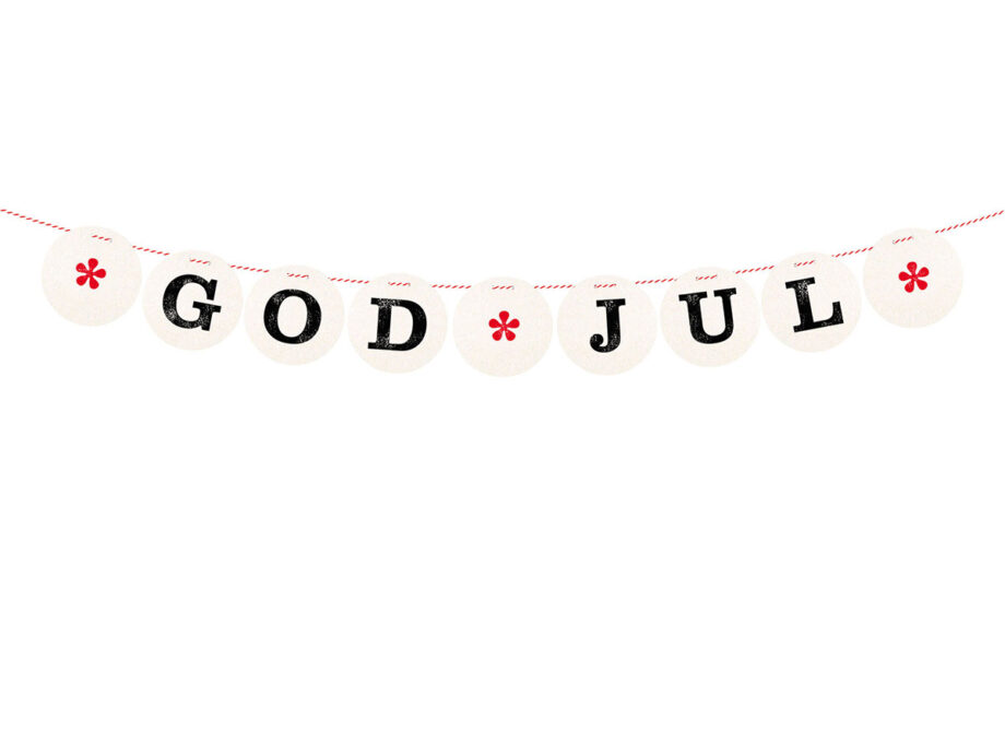 Renna Deluxe GOD JUL Girlande Top Angebot
