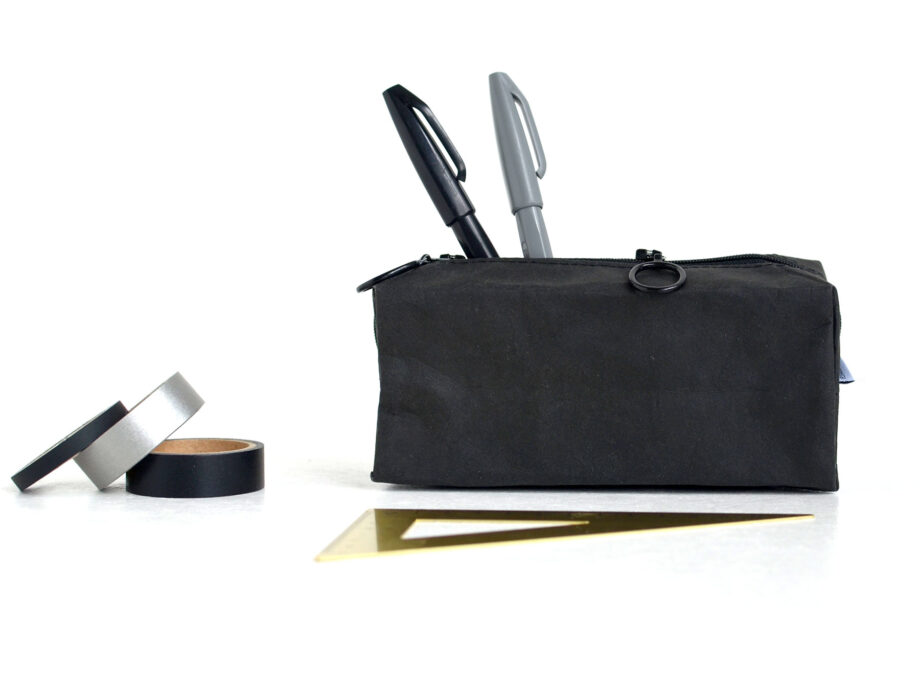 Renna Deluxe Federmäppchen mit Monogramm personalisiert in Schwarz Online Outlet