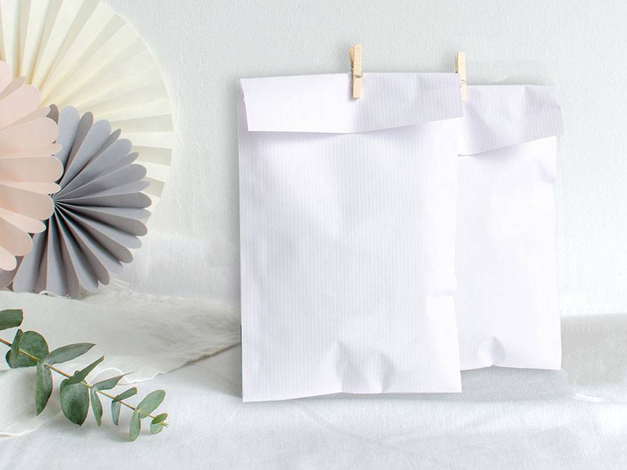 Renna Deluxe Papiertüten Weiß Meist gekauft