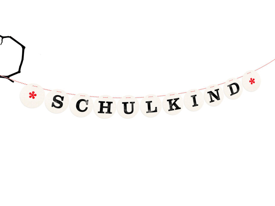 Renna Deluxe SCHULKIND Girlande für die Einschulung Party-Deko Günstig kaufen