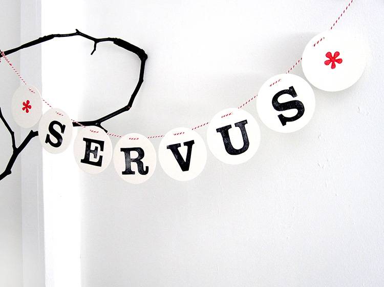 Renna Deluxe SERVUS Girlande Preisnachlass