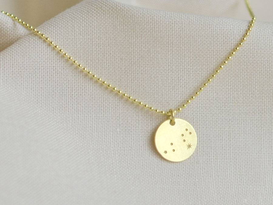 Renna Deluxe LÖWE Sternzeichen Kette Gold Super Rabatt
