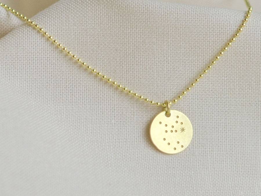 Renna Deluxe SCHÜTZE Sternzeichen Kette Gold Kostenloser Versand international