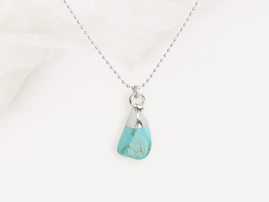 Renna Deluxe GEBURTSSTEIN Dezember Kette Silber Hotsell