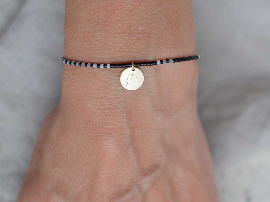 Renna Deluxe WASSERMANN Sternzeichen Armband Silber im Angebot